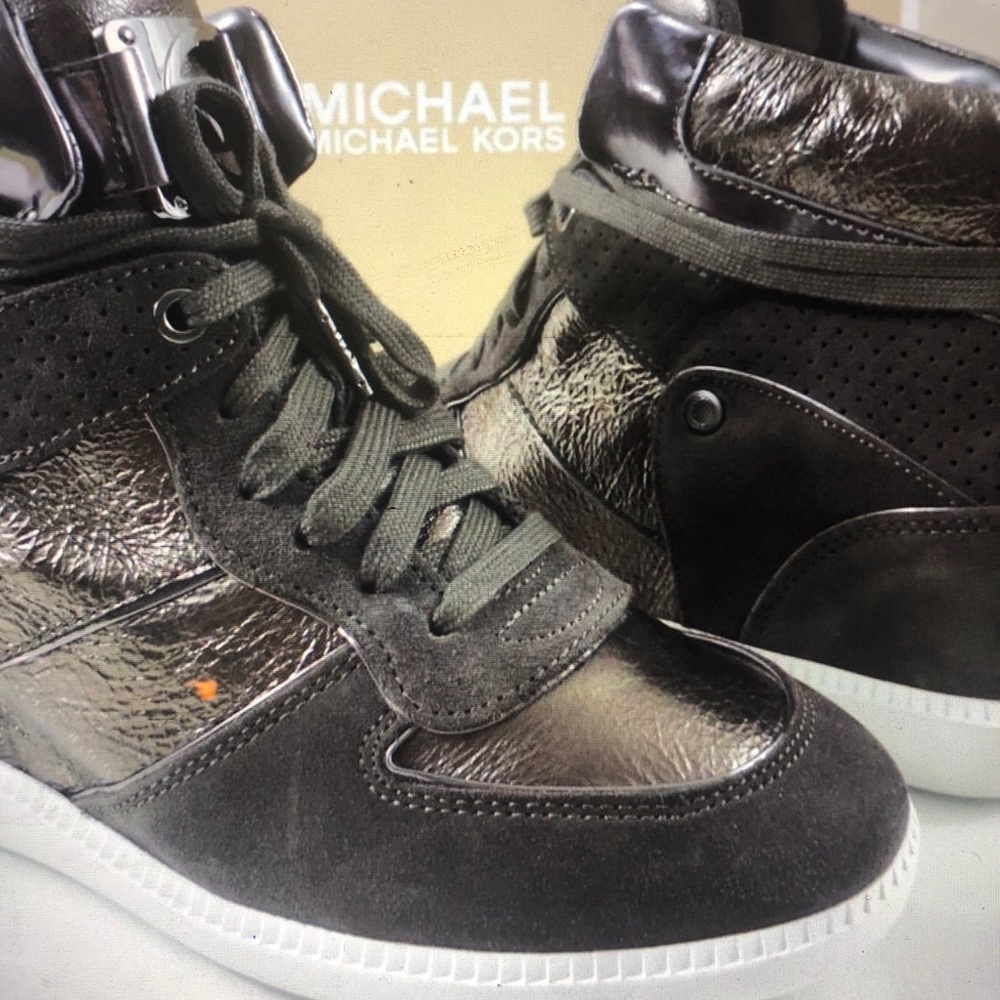 Michael Kors Nikki High Top Wedge